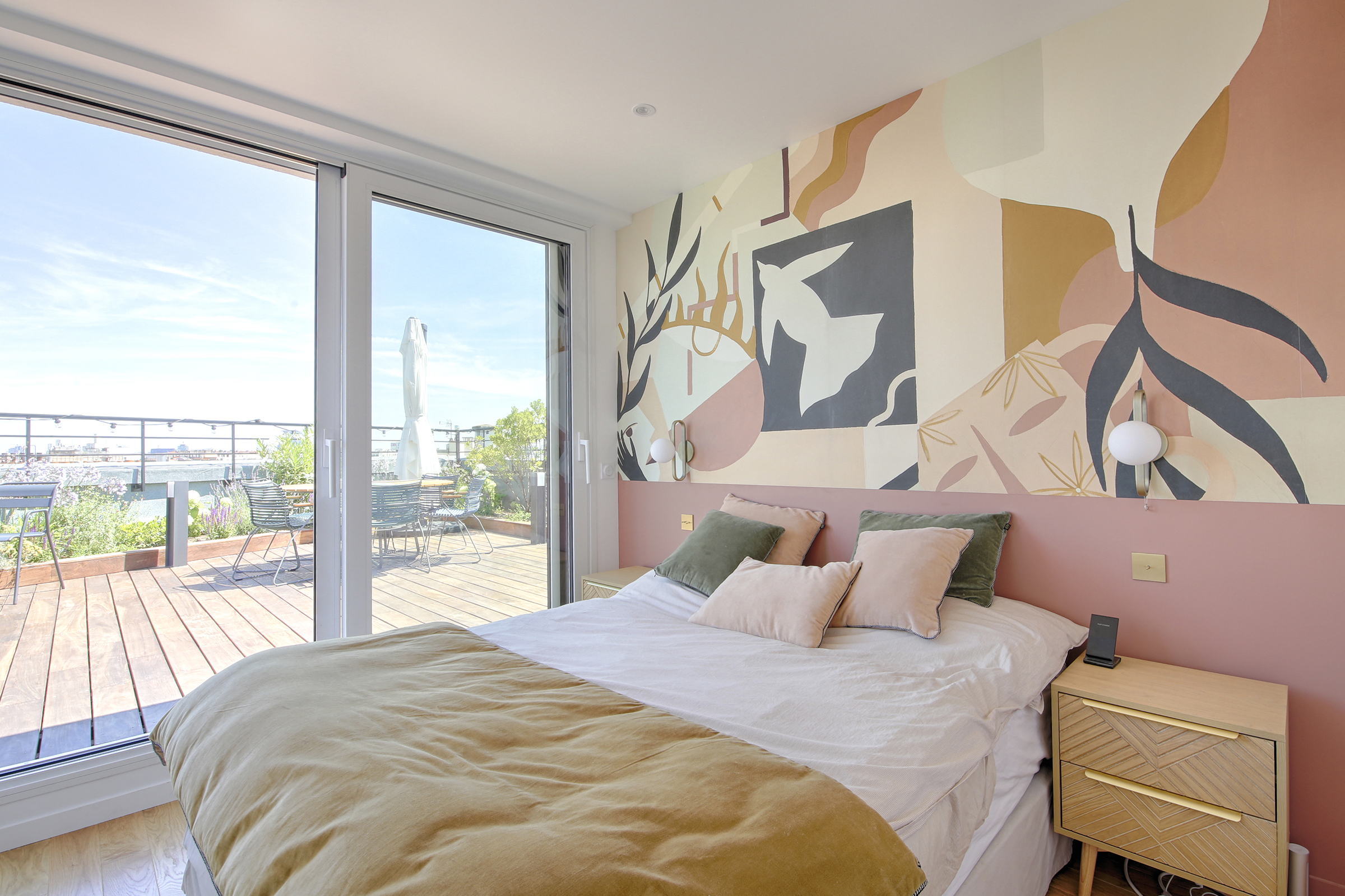 Surélévation et création d'une terrasse à Boulogne-Billancourt amenagement interieur architecte