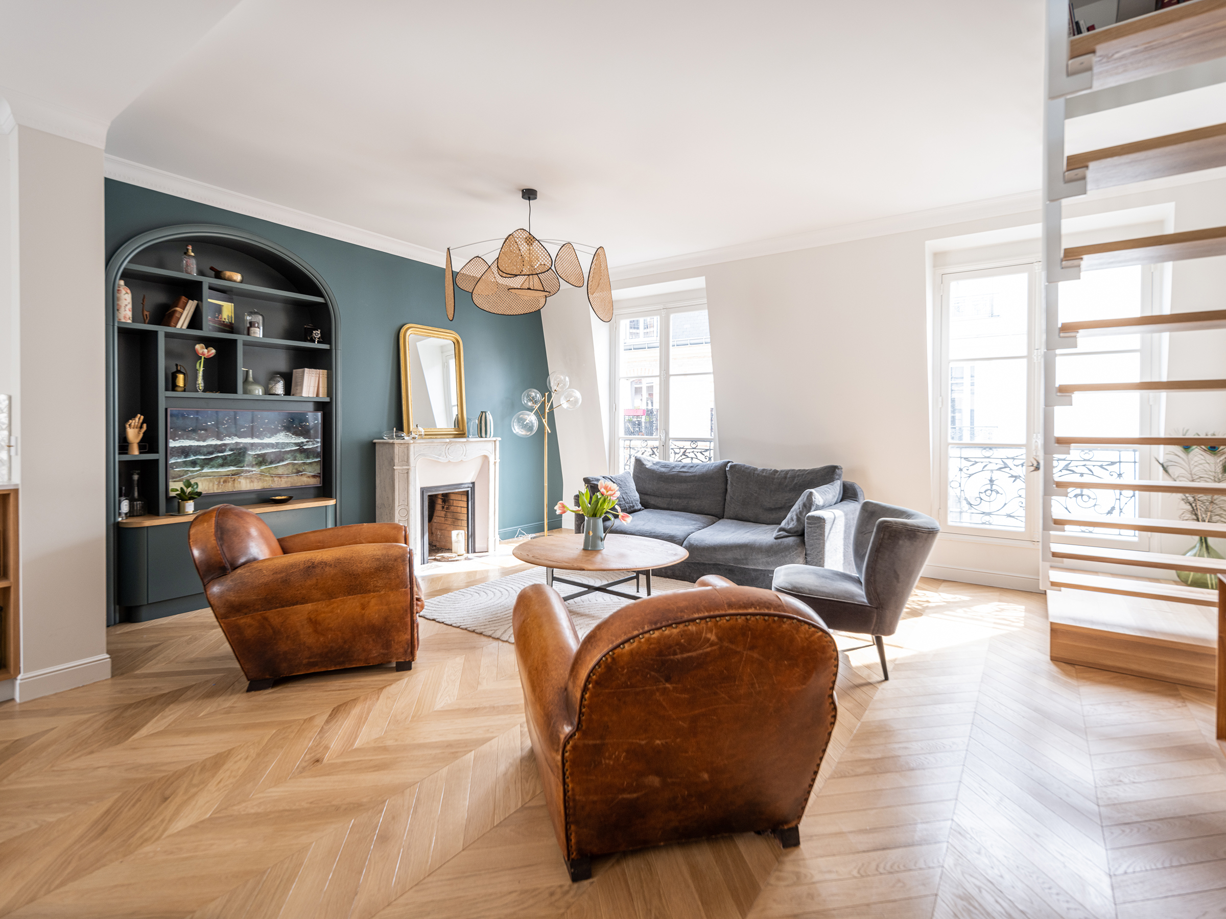 Architecte pour surélévation d'immeuble à Paris Appartement architecte interieur