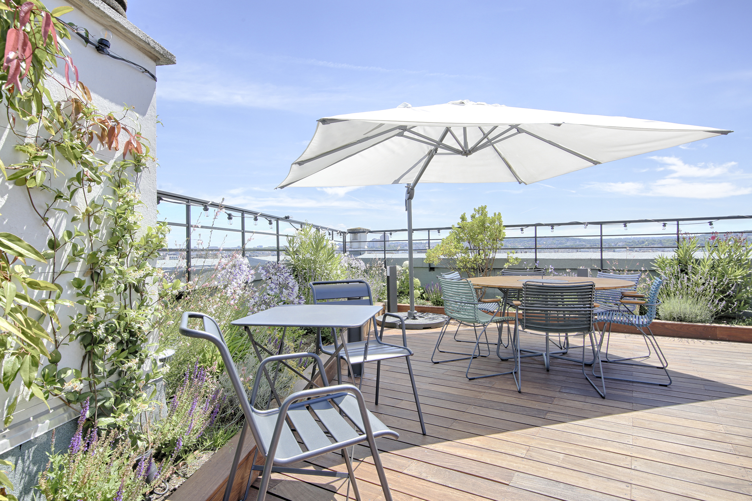 Surélévation et création d'une terrasse à Boulogne-Billancourt architecte creation surelevation