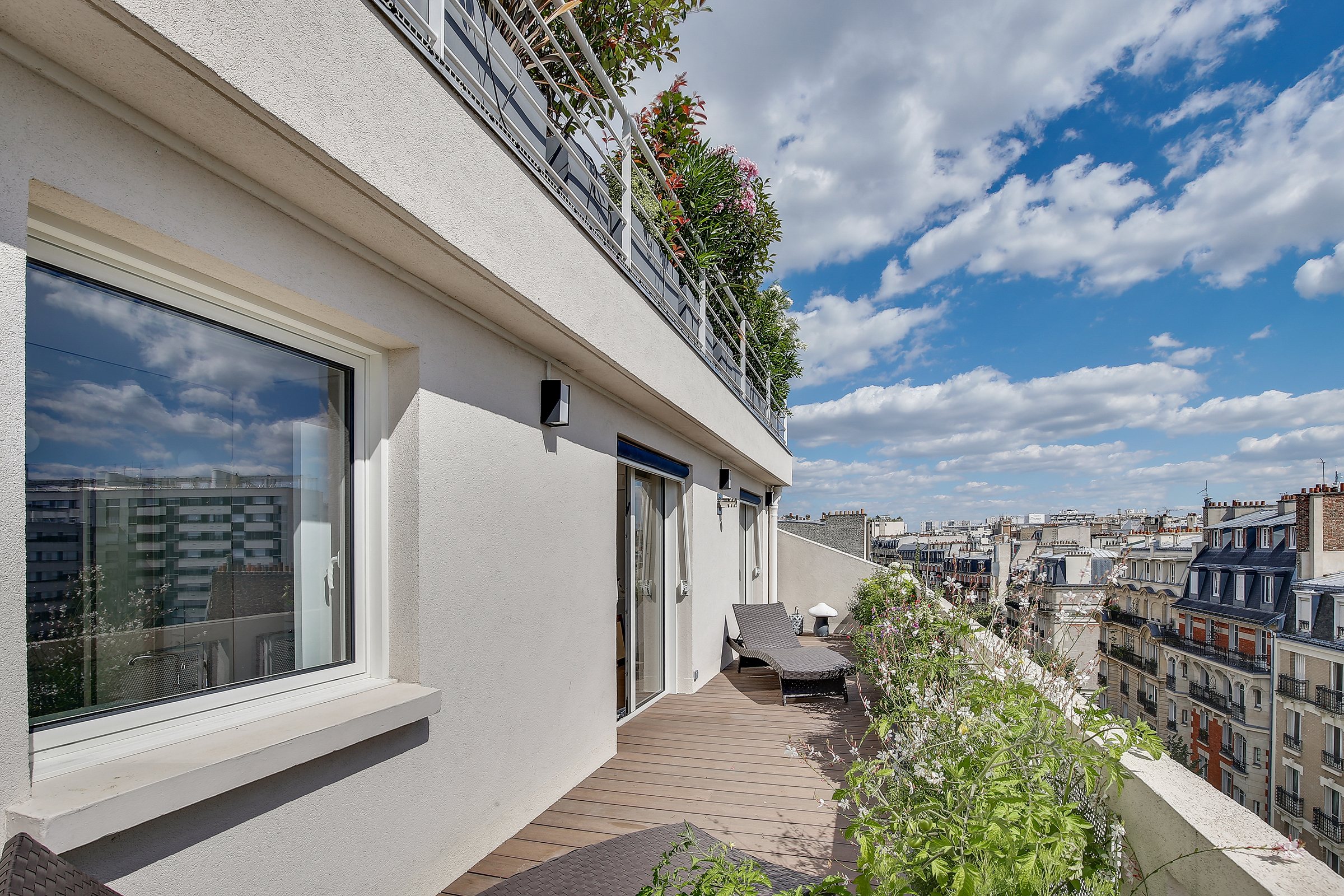 Réaménagement d'un appartement à Paris et création d'un rooftop Creation terrasse paysager-8